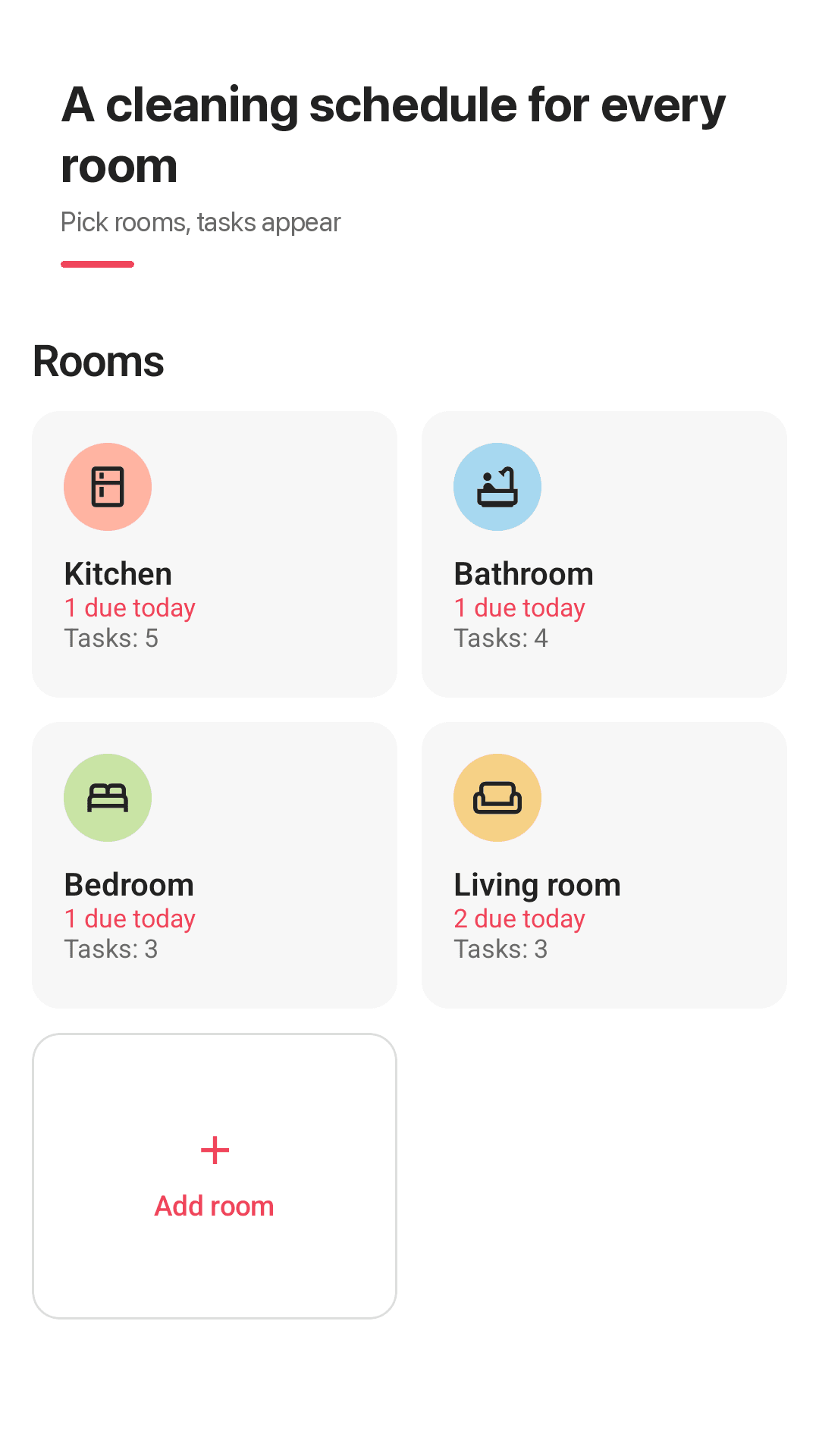A checklist for every room