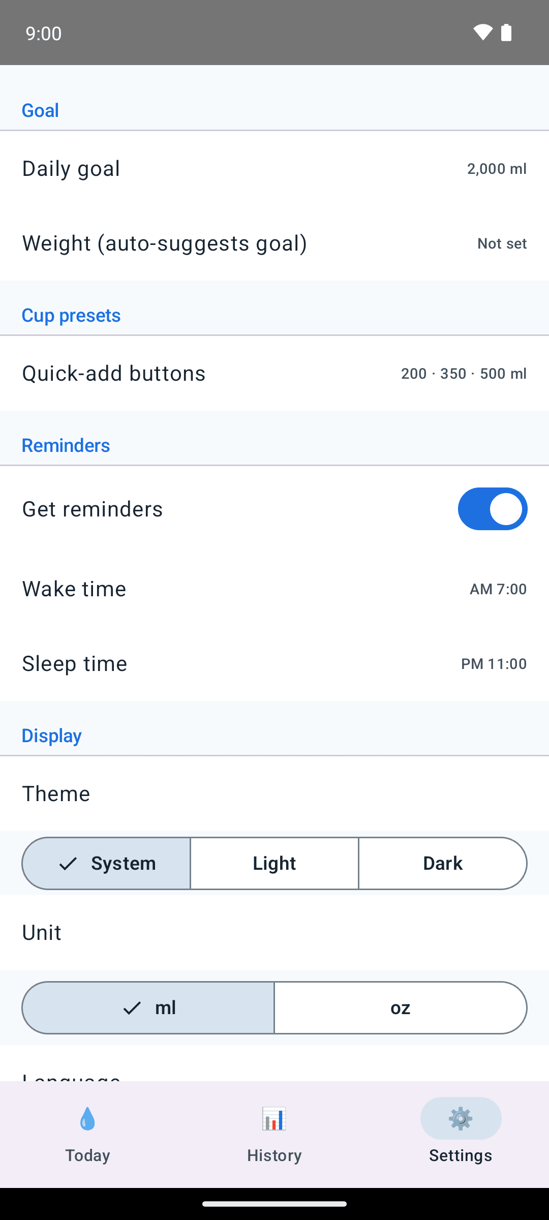 Goal, theme, and units your way