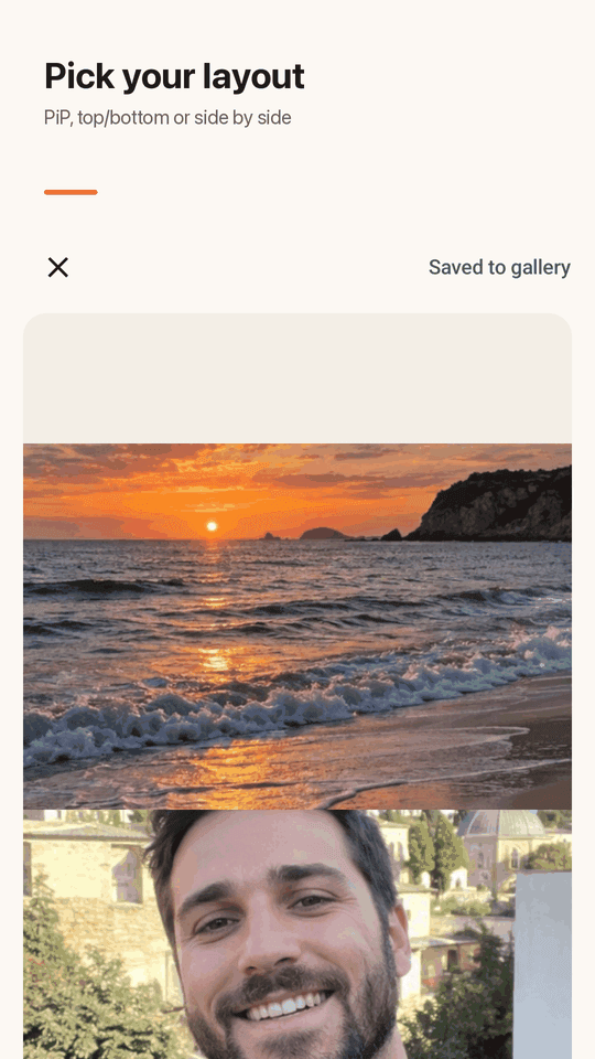 Countdown merge on unsupported phones