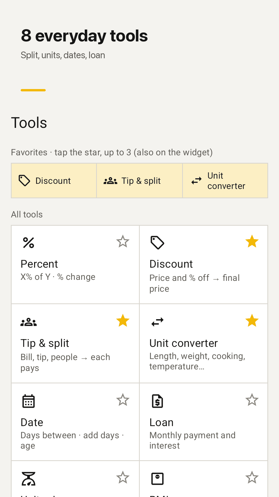 8 everyday tools and favorites