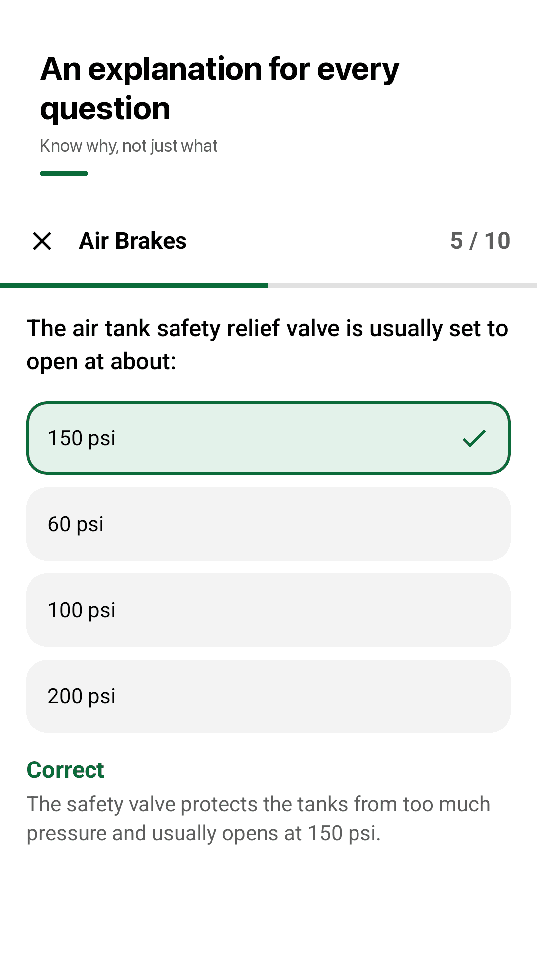 Instant answer and explanation