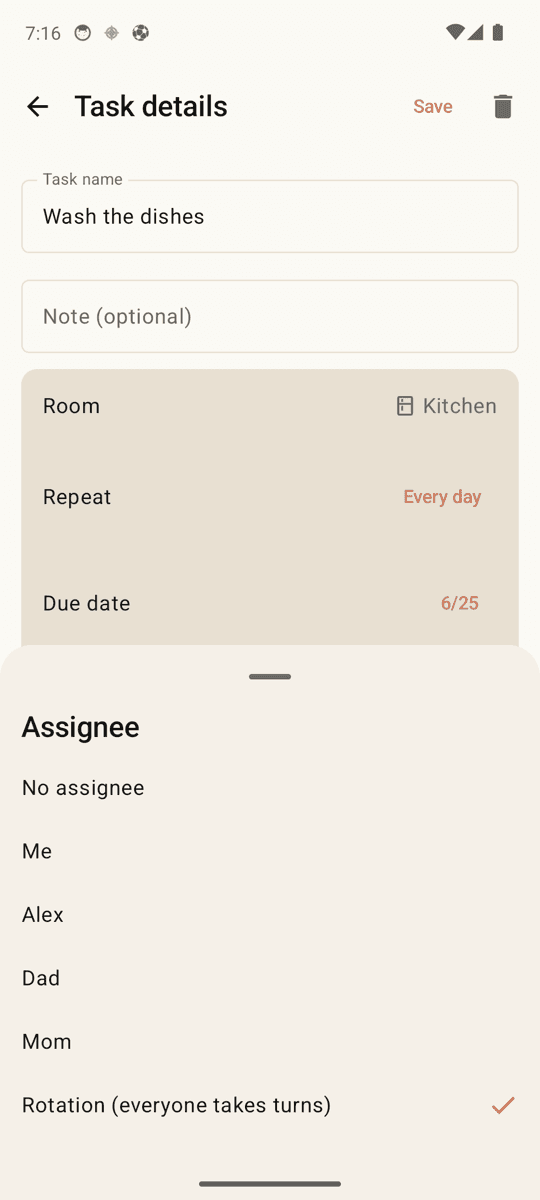 Split fairly with family & roommates