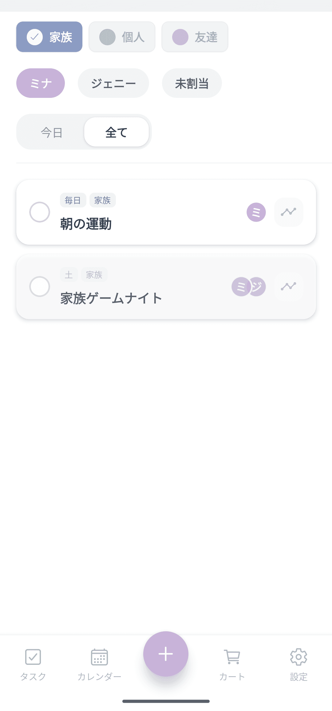 毎日のルーチン