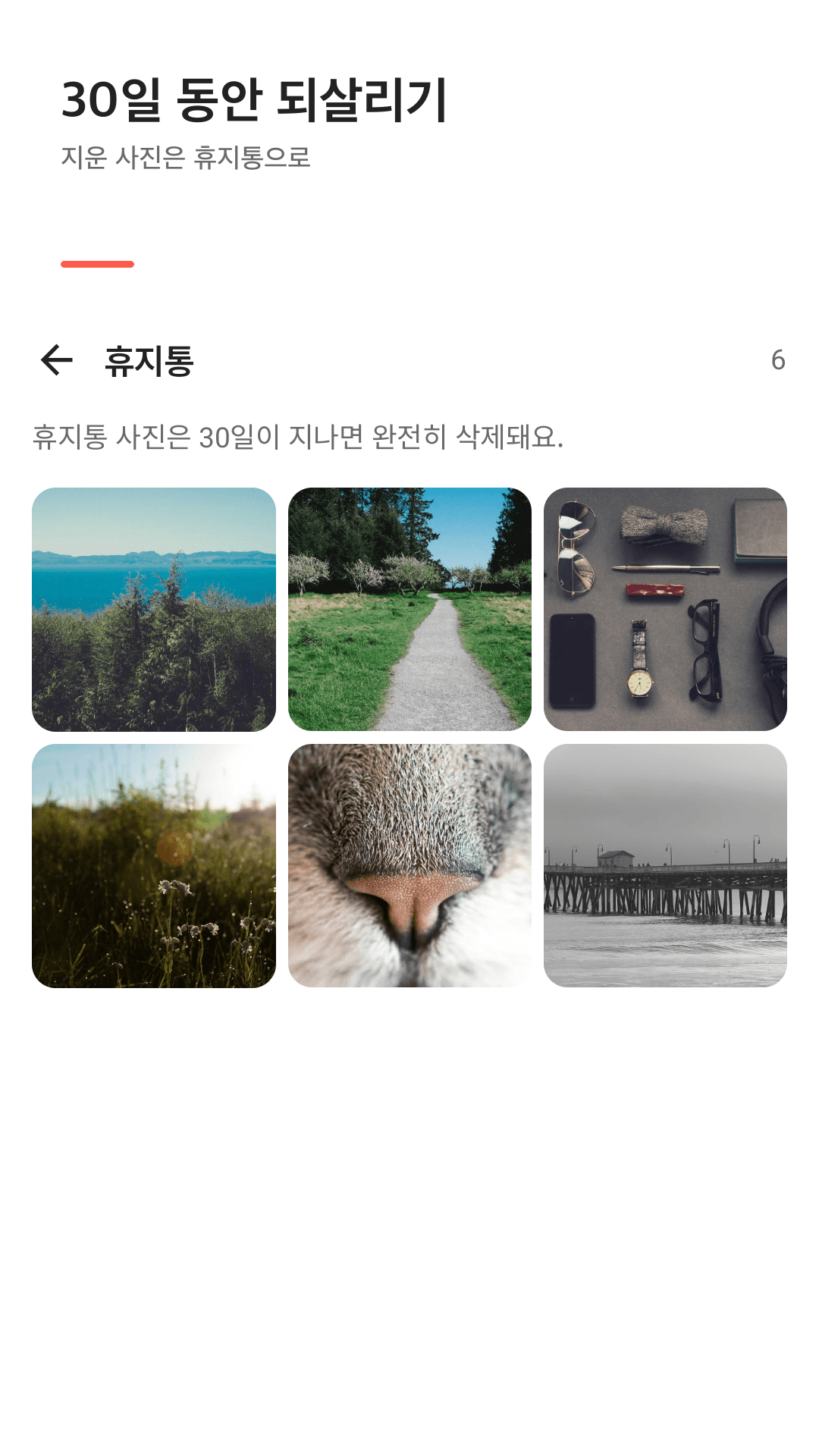 확보한 용량을 바로 확인